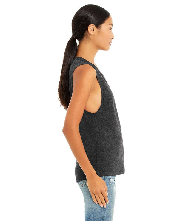 BELLA+CANVAS B8803 - Women's Flowy Scoop Muscle Tank