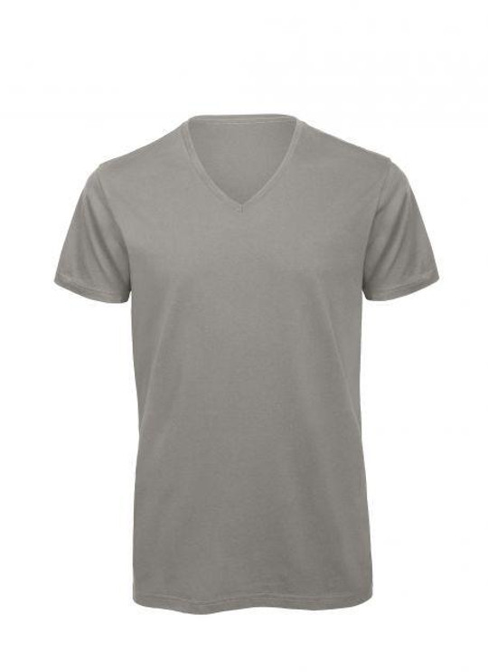 B&C BC044 - Short-sleeved V-neck t-shirt