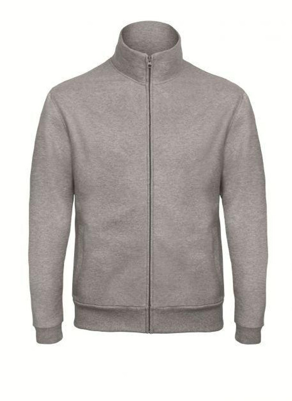 B&C ID206 - Polycotton zipped sweatshirt