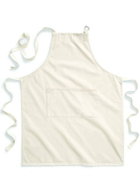 WESTFORD MILL WM364 - FAIRTRADE COTTON ADULT CRAFT APRON
