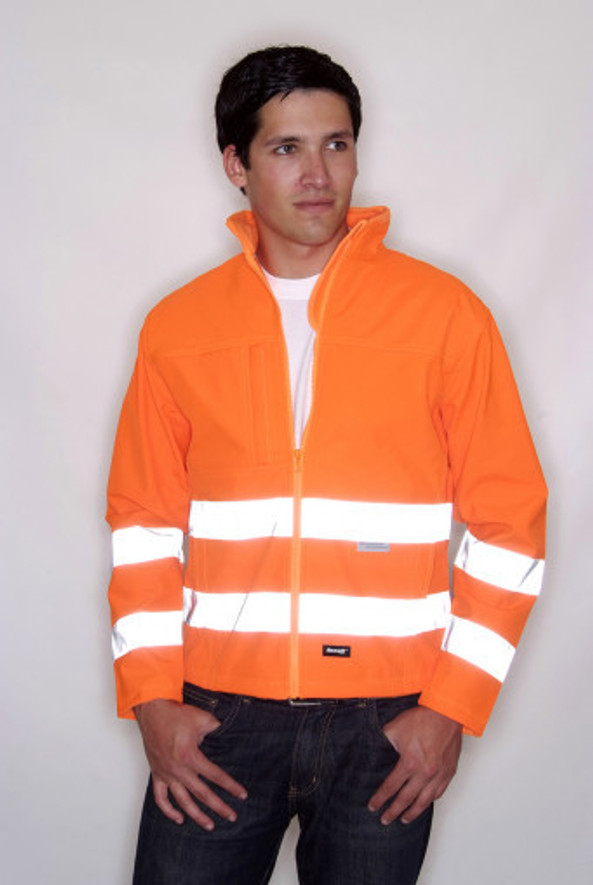 Result RS117 - Safe-Guard Hi-Vis Soft Shell Jacket