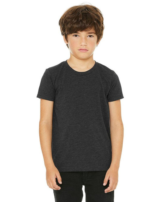 Bella+Canvas B3413Y - Remera Triblend de manga corta para jóvenes