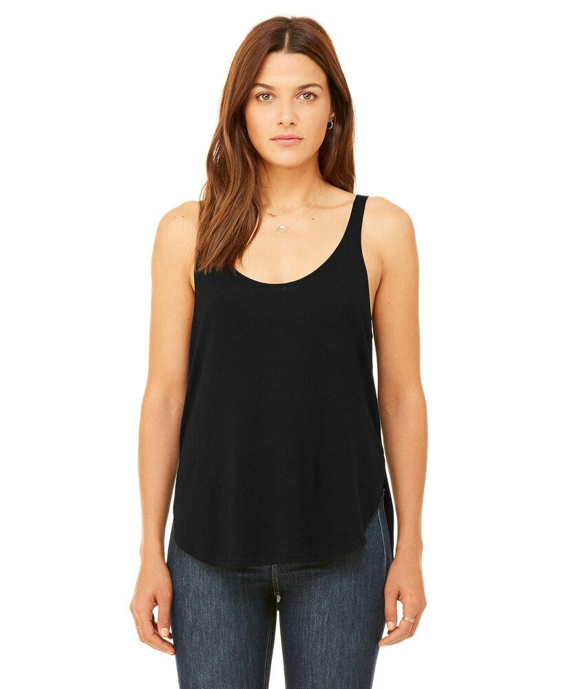 BELLA+CANVAS B8802 - Women's Flowy Side Slit Tank