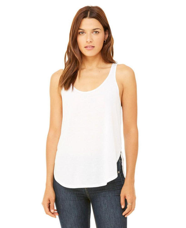 BELLA+CANVAS B8802 - Women's Flowy Side Slit Tank