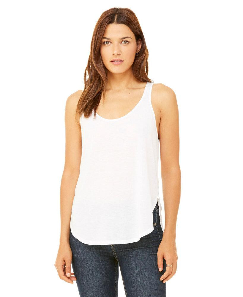 Bella+Canvas B8802 - Camiseta fluida con abertura lateral para mujer