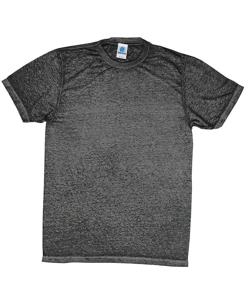 Colortone T1350 - Acid Wash Burnout Tee - Twilight Black | Needen USA