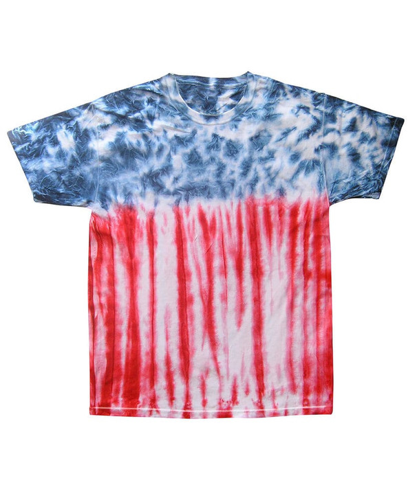 Colortone T343P - Adulto USA Flag Tee