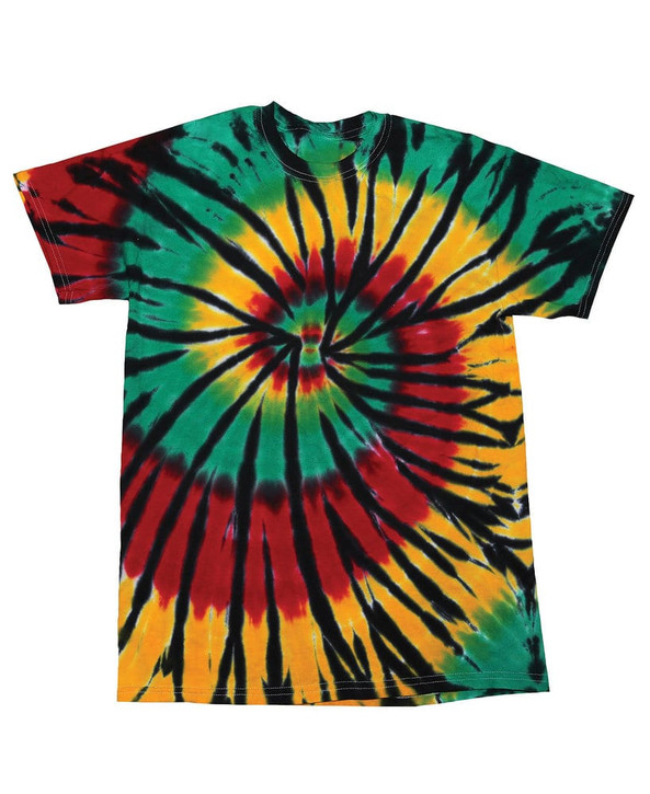 Colortone T356P - Camiseta azul rasta para adulto