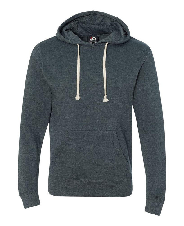 J. America JA8871 - Adult Tri-Blend Pullover Hooded Fleece