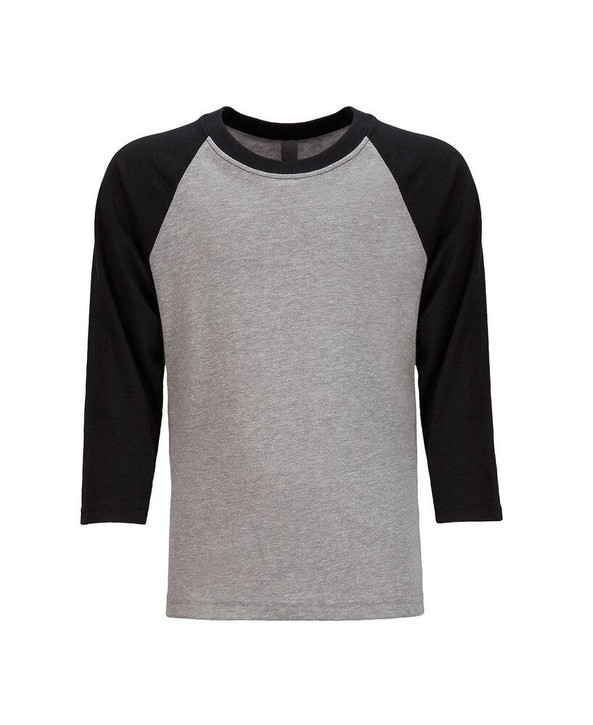 Next Level NL3352 - Youth CVC 3/4 Sleeve Raglan Tee