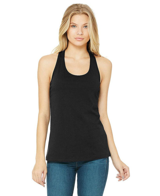 Bella+Canvas B6008 - Ladies Jersey Racerback Tank