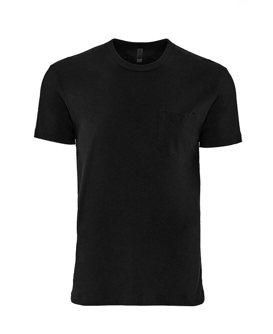 Next Level NL3605 - Remera de algodón con bolsillo para adultos