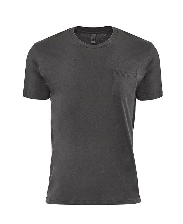 Next Level NL3605 - Remera de algodón con bolsillo para adultos