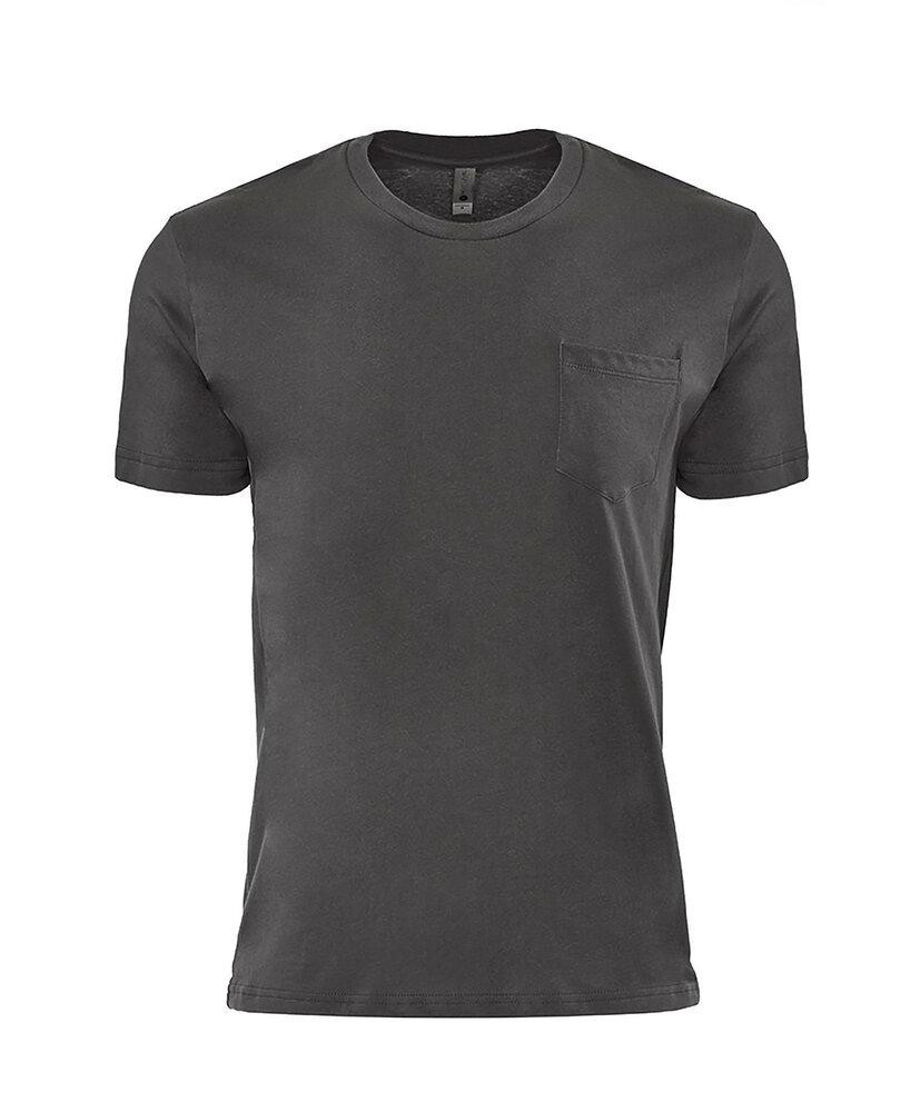 Next Level NL3605 - Remera de algodón con bolsillo para adultos