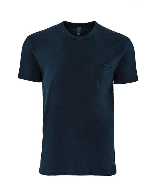Next Level NL3605 - Remera de algodón con bolsillo para adultos