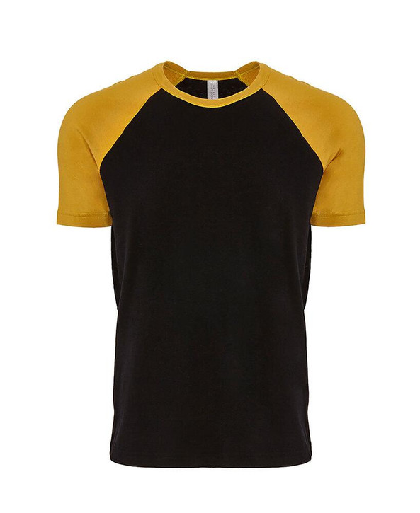 Next Level NL3650 - Remera de algodón con mangas Raglan