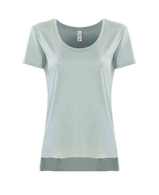 Next Level NL5030 - Remera de festival de cuello redondo para mujer