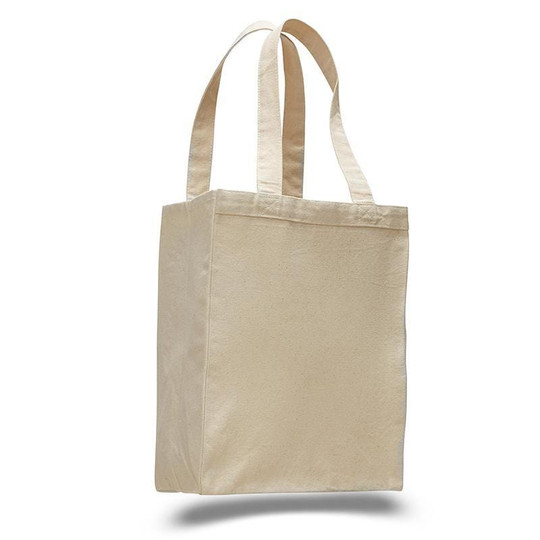 Q-Tees Q1000 - Sac fourre-tout en toile à soufflet
