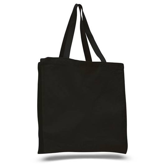 Q-Tees Q125300 - Shopper en toile avec soufflet