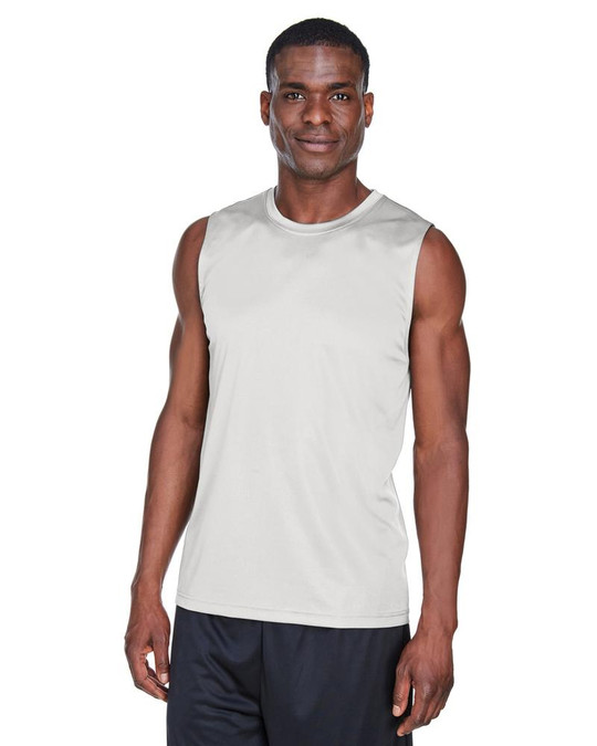 Team 365 TT11M - T-shirt sans manches de performance pour hommes