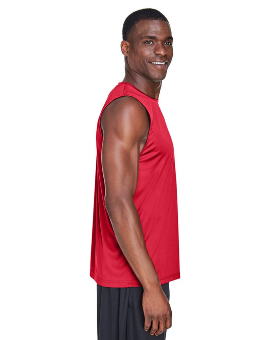 Team 365 TT11M - T-shirt sans manches de performance pour hommes
