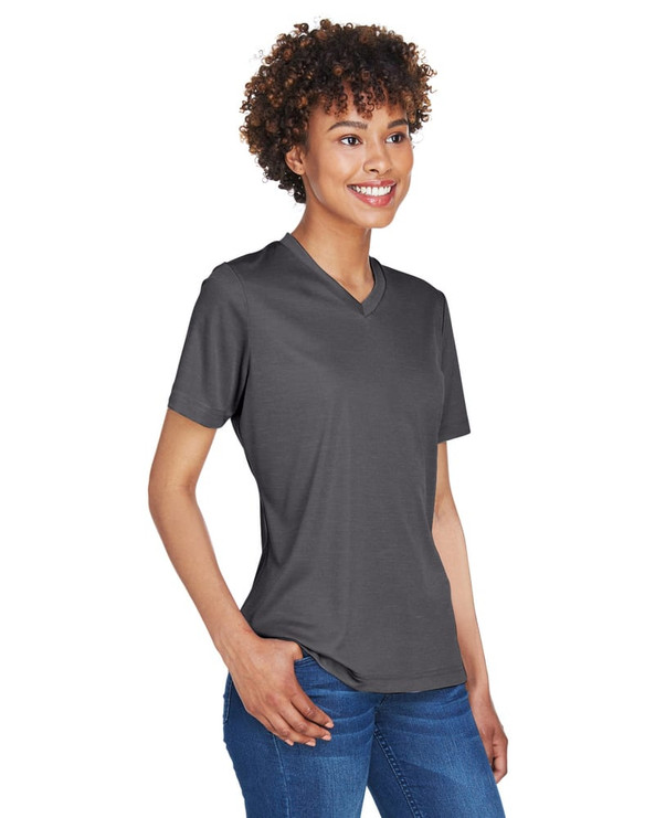 Team 365 TT11HW - Ladies Sonic Heather Performance T-Shirt