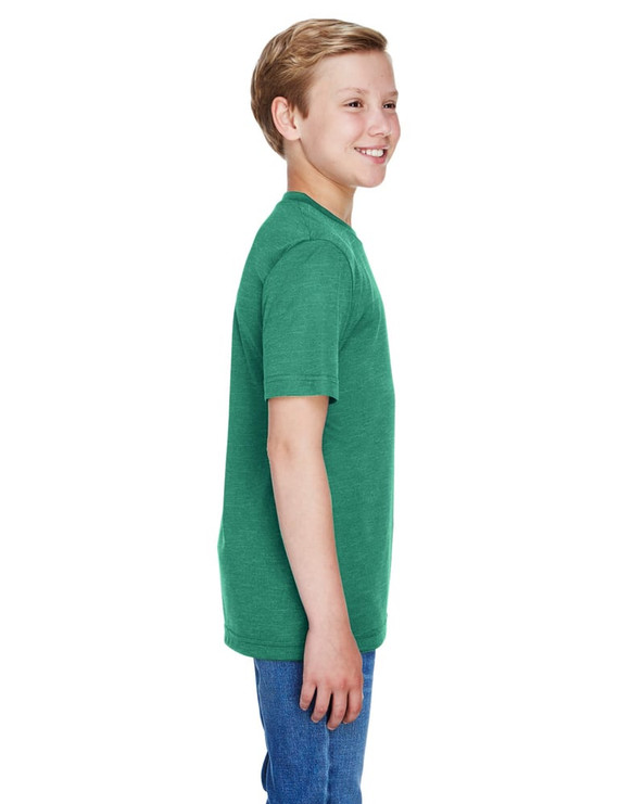 Team 365 TT11HY - Youth Sonic Heather Performance T-Shirt