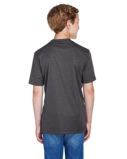 Team 365 TT11HY - T-shirt de performance Youth Sonic Heather