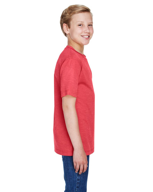 Team 365 TT11HY - Youth Sonic Heather Performance T-Shirt