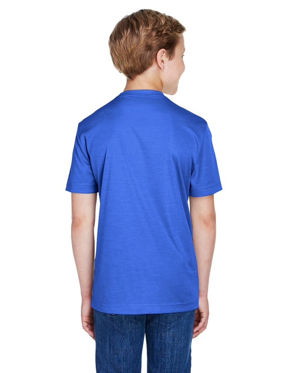 Team 365 TT11HY - Youth Sonic Heather Performance T-Shirt