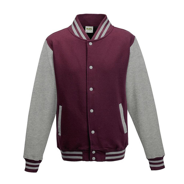 All We Do JHA043 - JUST HOODS CHAQUETA LETTERMAN ADULTO