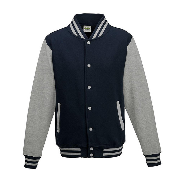 All We Do JHA043 - JUST HOODS CHAQUETA LETTERMAN ADULTO