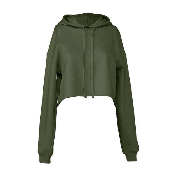 Bella+Canvas B7502 - Sudadera polar con capucha para mujer