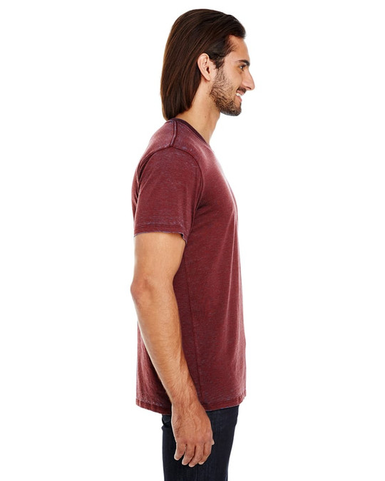 Threadfast 115A - Camiseta unisex de manga corta Cross Dye