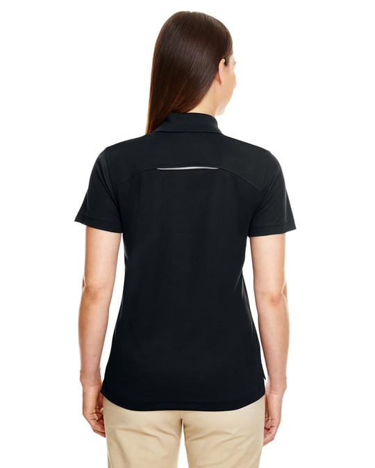 Core 365 78181R - Polo Piqué Performance Rayonnant pour Dames avec Passepoil Réfléchissant
