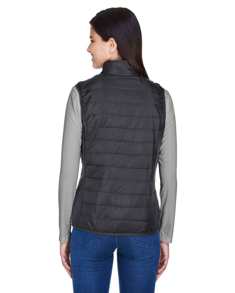Core 365 CE702W - Chaleco Acolchado Plegable para Damas Prevail