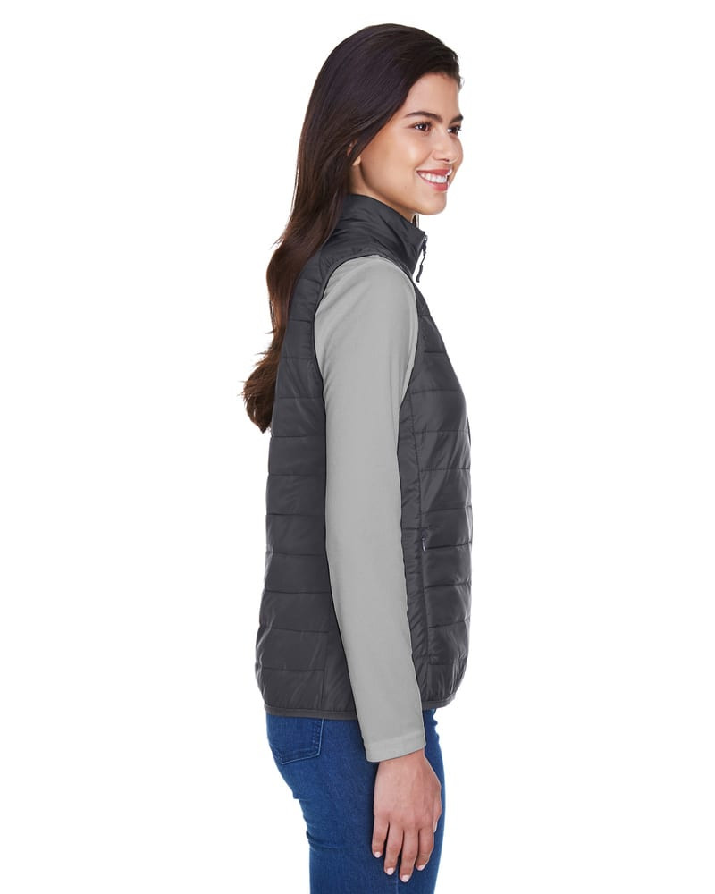 Core 365 CE702W - Chaleco Acolchado Plegable para Damas Prevail
