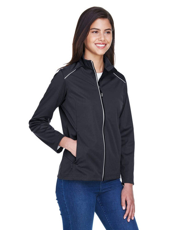 Core 365 CE708W - Ladies Techno Lite Three-Layer Knit Tech-Shell