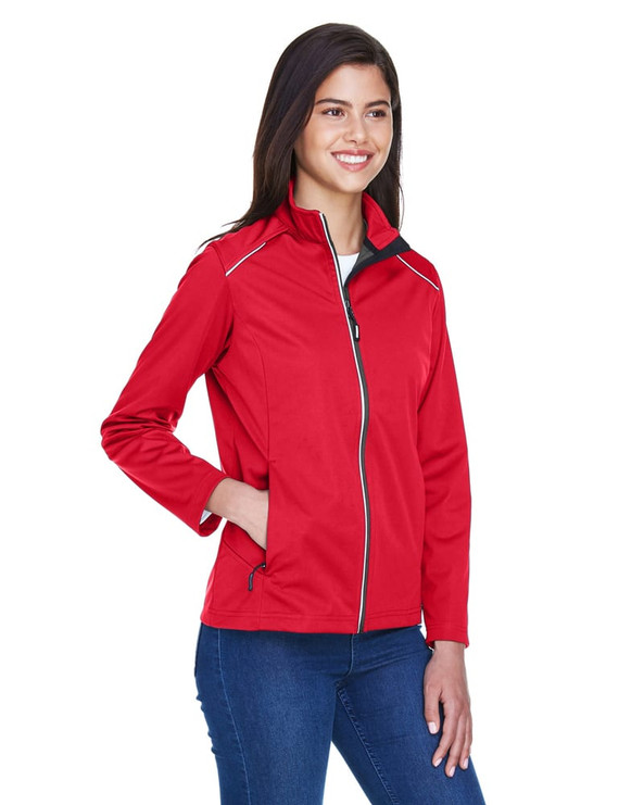Core 365 CE708W - Ladies Techno Lite Three-Layer Knit Tech-Shell