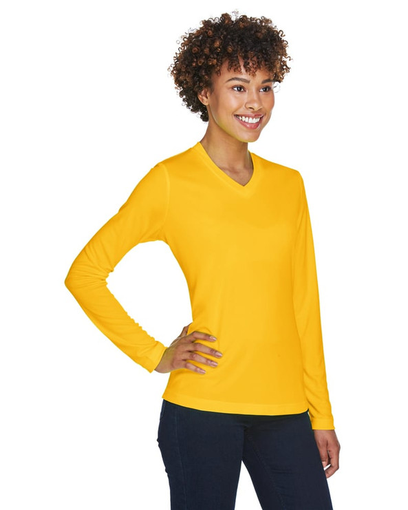 Team 365 TT11WL - Ladies Zone Performance Long-Sleeve T-Shirt