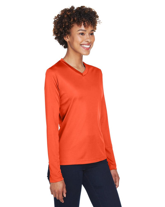 Team 365 TT11WL - Ladies Zone Performance Long-Sleeve T-Shirt