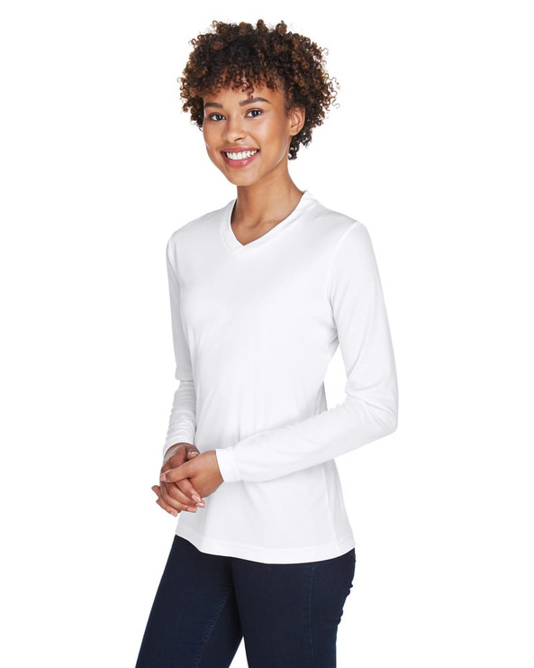 Team 365 TT11WL - Ladies Zone Performance Long-Sleeve T-Shirt