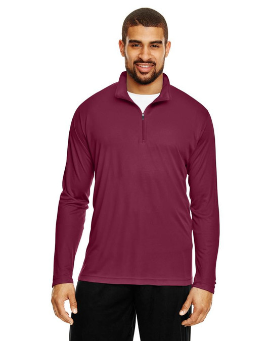 Team 365 TT31 - Quart de zip de performance Zone pour hommes