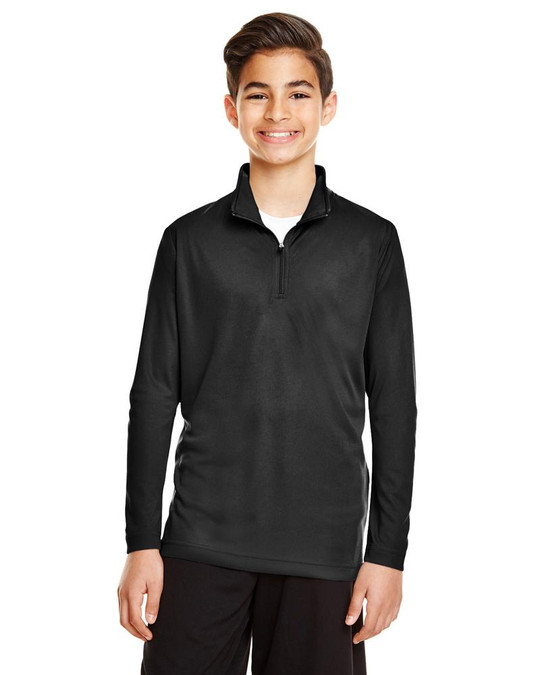 Team 365 TT31Y - Quart de Zip Performance Youth Zone
