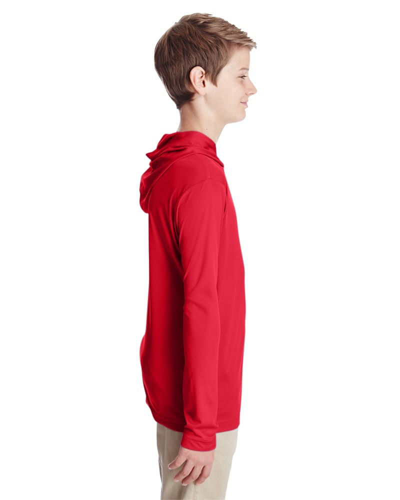 Team 365 TT41Y - Sudadera con capucha de rendimiento Youth Zone