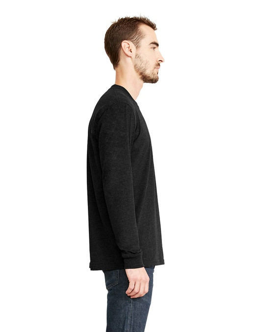 Next Level 6411 - Camiseta Unisex Sueded de Manga Larga