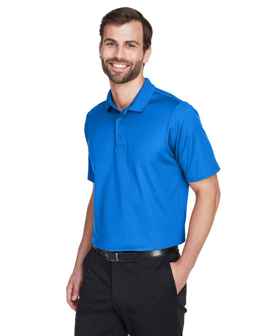 Devon & Jones DG20 - Polo plissé pour hommes CrownLux Performance