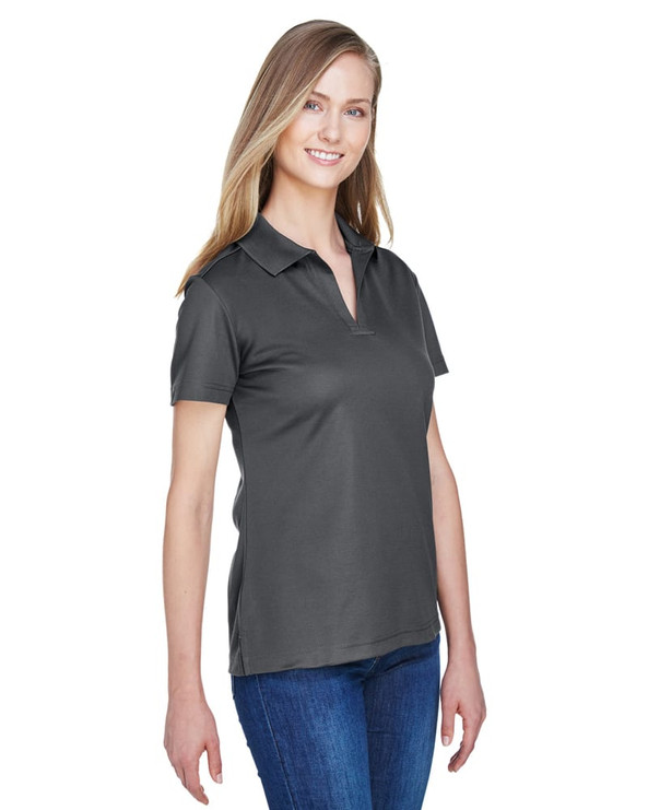 Devon & Jones DG20W - Ladies CrownLux Performance Plaited Polo