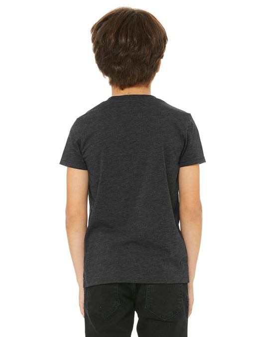 Bella+Canvas 3413Y - Camiseta de Manga Corta Triblend para Jóvenes