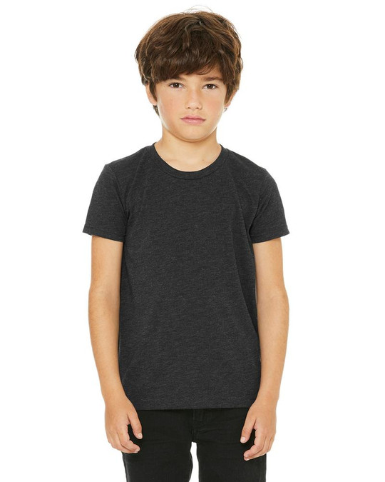 Bella+Canvas 3413Y - Camiseta de Manga Corta Triblend para Jóvenes
